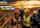 INDÚSTRIA EM ALTA: Expansão de projetos minerais deve gerar mais de 5 mil novas vagas técnicas no segundo semestre