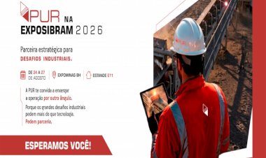 PUR na EXPOSIBRAM 2026: Inovação e Inteligência Conectam o Campo à Sala de Controle no Maior Evento da Mineração do Brasil