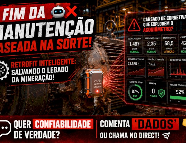 Retrofit Inteligente: A tecnologia que está salvando equipamentos antigos de virarem sucata na mineração