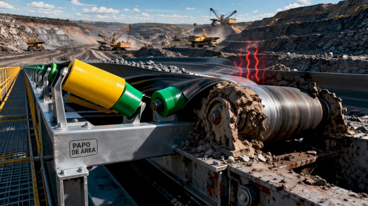 Rolos em Correias Transportadoras: O Suporte Silencioso da sua Produtividade