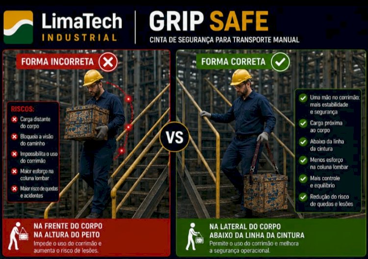 Grip Safe®: a solução ergonômica que eleva o padrão de segurança no transporte manual