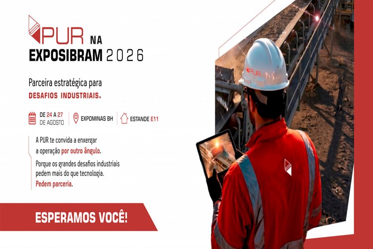 PUR na EXPOSIBRAM 2026: Inovação e Inteligência Conectam o Campo à Sala de Controle no Maior Evento da Mineração do Brasil